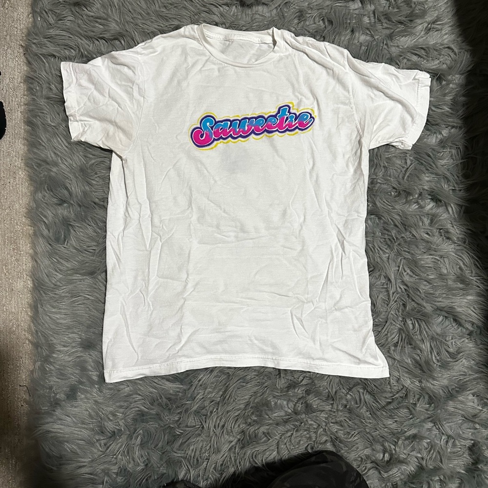 Saweetie graphic T-shirt